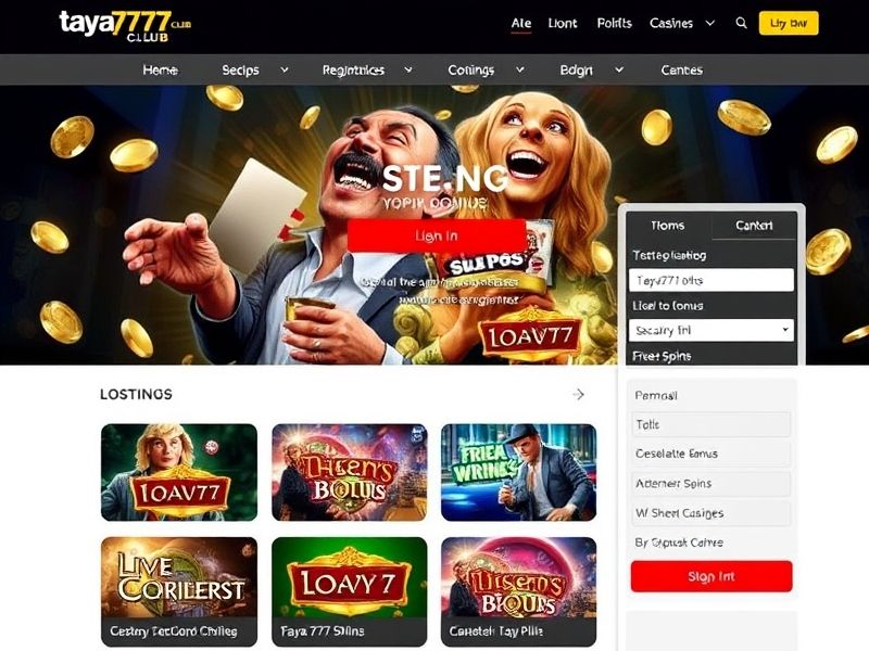 Welcome to Taya777 Club – your gateway to exclusive online gambling experiences. Access real-money slots, live casino, and promotions securely with your Taya777 club login.