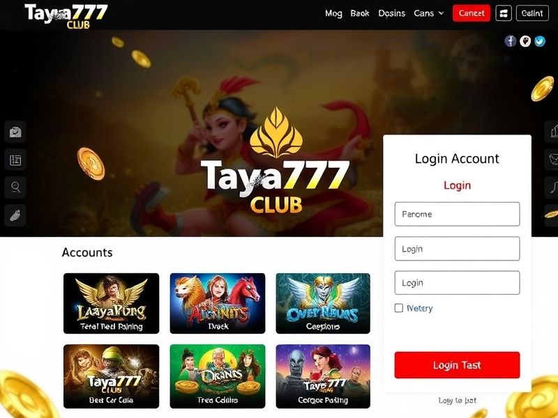 Welcome to Taya777 Club – your gateway to exclusive online gambling experiences. Access real-money slots, live casino, and promotions securely with your Taya777 club login.